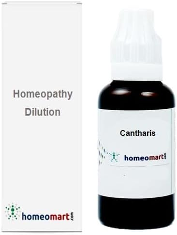 Homeomart.com Cantharis Homeopathy Dilution 1M, 1 fl oz (30ml)