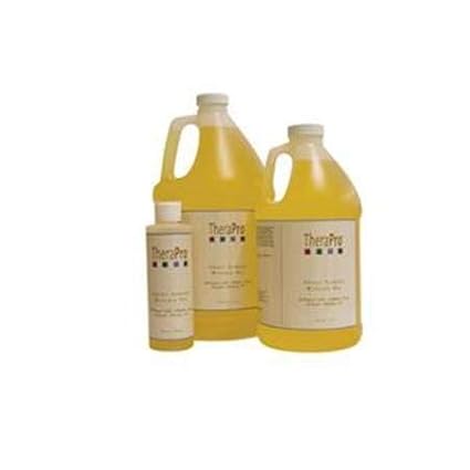 Sweet Almond Massage Oil by TheraPro - Sweet Almond Oil Infused with Vitamins A, B1, B2, B6 & E - Naturally Combats Dry, Itchy Skin & Inflammation - Excellent Light Massage Oil - 8 Ounces