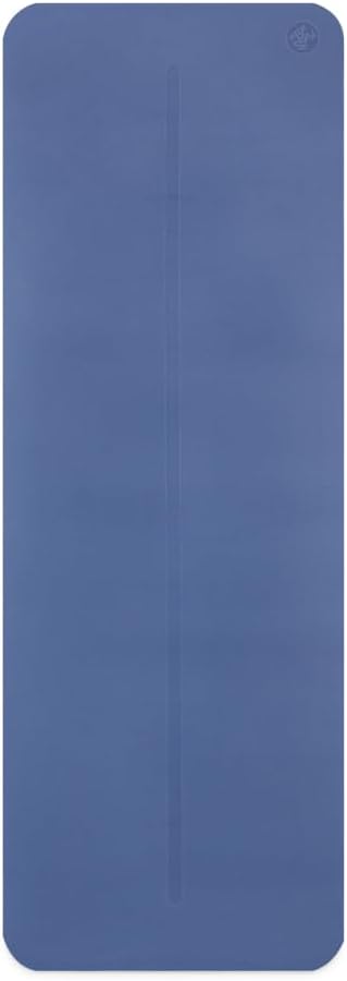 Manduka Begin Yoga Mat 68" - 5mm Cushioning | Comfortable, Lightweight & Reversible with Alignment Stripe | Budget-Friendly | 68 x 24 inches