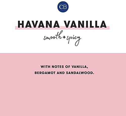 Capri Blue Scented Candles - Soy Candle Wax Blend - Jar Candles - Blue Candle Gifts for Women & Men - Luxury Candles for Home Scented with Vanilla, Bergamot & Sandalwood - Havana Vanilla (19 oz)