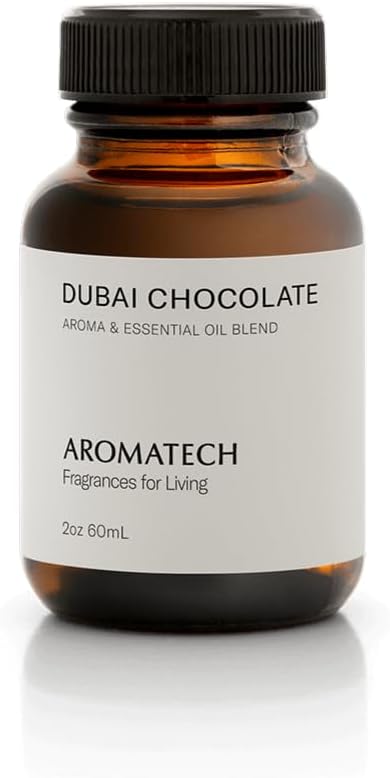 AromaTech Dubai Chocolate Essential Oils for Aroma Oil Scent Diffusers (2 fl oz,60 mL, Dubai Chocolate)