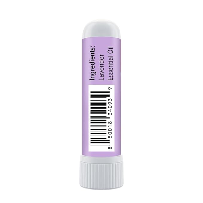MOXE Lavender Essential Oil Nasal Inhaler, Therapeutic No-Mess Aromatherapy, Relaxation, Naturally Calming, Before Sleep Routine, Uplifts Mood, Pure and Undiluted, Made in USA (1 Pack)