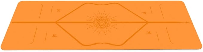 Liforme Special Yoga Mat – Free Yoga Bag Included - Patented Alignment System, Warrior-like Grip, Non-slip, Eco-friendly, Sweat-Resistant, Long, Wide, 4.2mm thick mat for comfort
