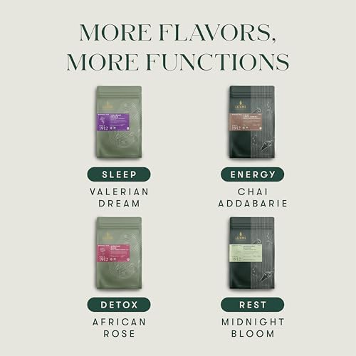Luxmi Estates Turmeric Time-Out Herbal Tea, 50 Tea Bags, Organic Herbal Tea, Turmeric, Ginger, Cardamom, Black Pepper, Supports Immunity, Inflammation, and Stress Relief