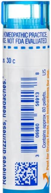 Boiron Homeopathic Phosphorus, 30C Pellets, 80-Count Tubes (Pack of 5)
