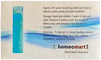 Homeomart.com Bufo Rana Homeopathy Pellets (Pills) in 1M Potency Pack of 3