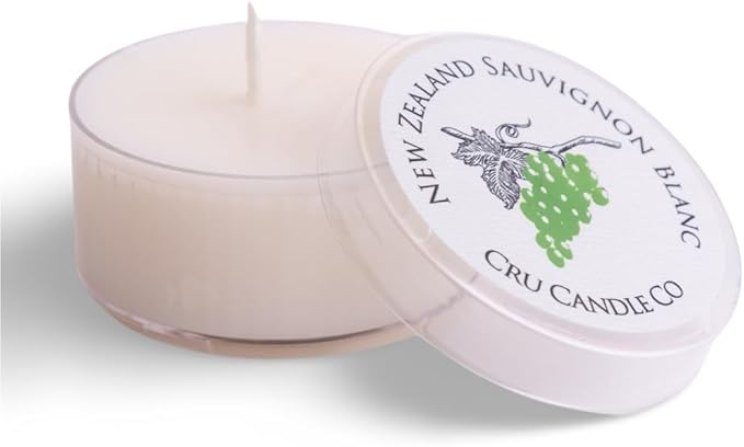 Wine-Inspired Soy Wax Candles (Whites Collection: Mini Edition)