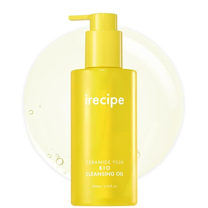 Ceramide Yuja Cleansing Oil (200ml) – Deep Pore Cleansing, Hydrating with Yuzu & Ceramide, Non-Comedogenic, Removes Waterproof Makeup, Ideal for Acne-Prone Skin (6.76oz)