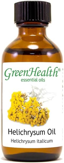 Helichrysum Essential Oil – 2 fl oz – 100% Pure, Natural, Undiluted – Aromatherapy Oil - GreenHealth