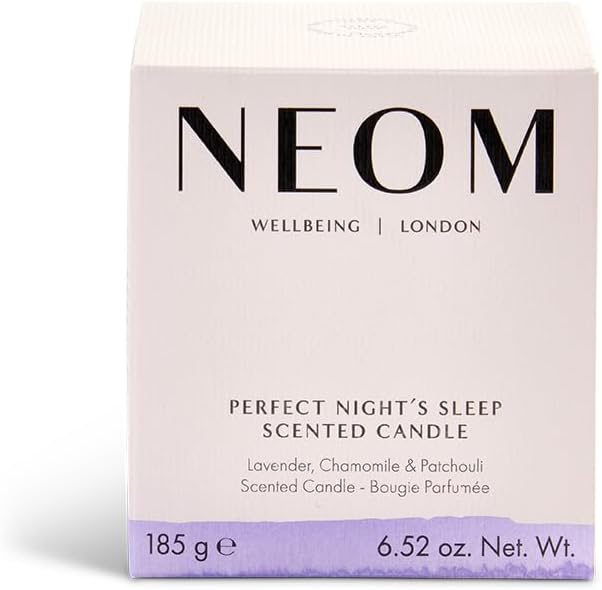 NEOM- Lavender, Chamomile & Patchoui Candle (1 Wick)