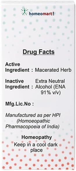 Homeomart.com Chamomila Homeopathy Mother Tincture (Q), 1 fl oz (30ml)
