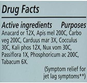 Liddell Homeopathic Jet Lag Remedy, 1 Fluid Ounce