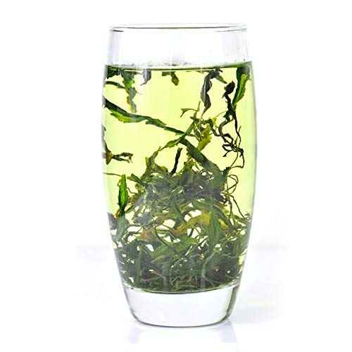 JQ Organic Seven Loose Leaf Jiaogulan Loose Tea 8oz-226g Natural Sweet Stemless Gynostemma Amachazuru Gynostemma Pentaphyllum Miracle Grass Southern Ginseng