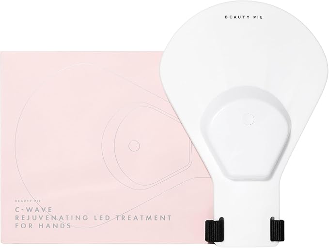 Beauty Pie C-Wave Rejuvenating LED Treatment for Hands – Red + Near-Infrared Light Therapy Glove Device for Age Spots, Pigmentation & Firming