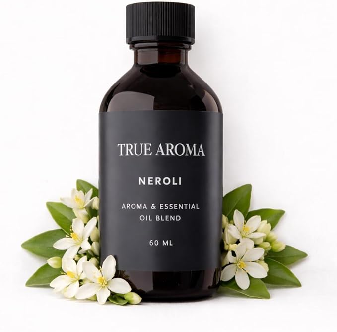 100% Pure Neroli Essential Oil | Italian Neroli Scented Oil for Diffusers | Luxury Premium Grade, Undiluted, Natural, Aromatherapy Fragrance — 60 ML