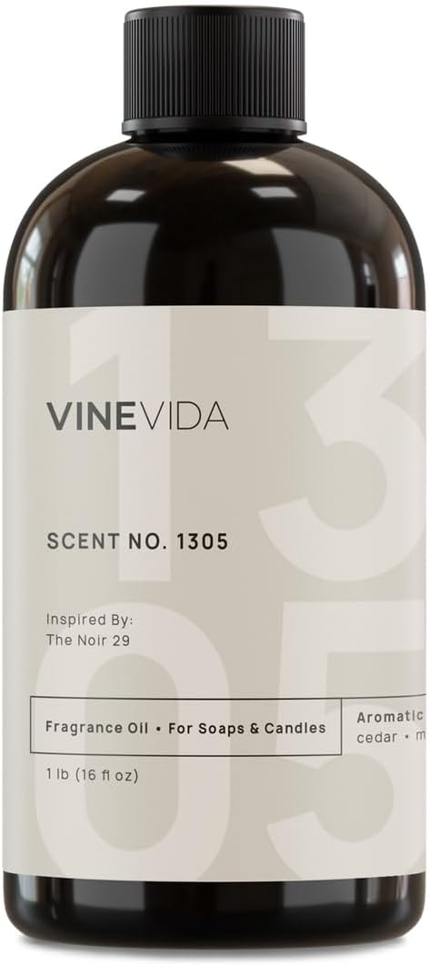 VINEVIDA [16oz] Scent No.1305 Fragrance Oil for Candle Making and Soap Making - Premium Candle Scents for Soy Candles