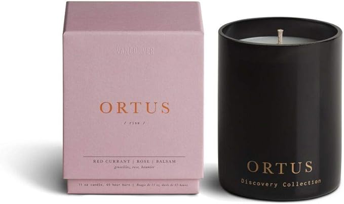 Vancouver Candle Co. Ortus Discovery Candle – Non-Toxic Soy Wax Aromatherapy Candle – Handmade with Natural Essential Oil – Strong Scented, Long Lasting 10 Ounce Jar Candle with Gift Box