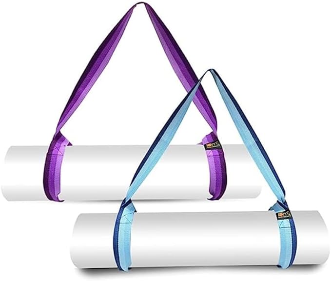 Samadhaan Yoga Mat Carrier Strap | Adjustable Mat Holder Sling for Carrying Mats | Thick & Comfy Texture | Yoga Mat Strap