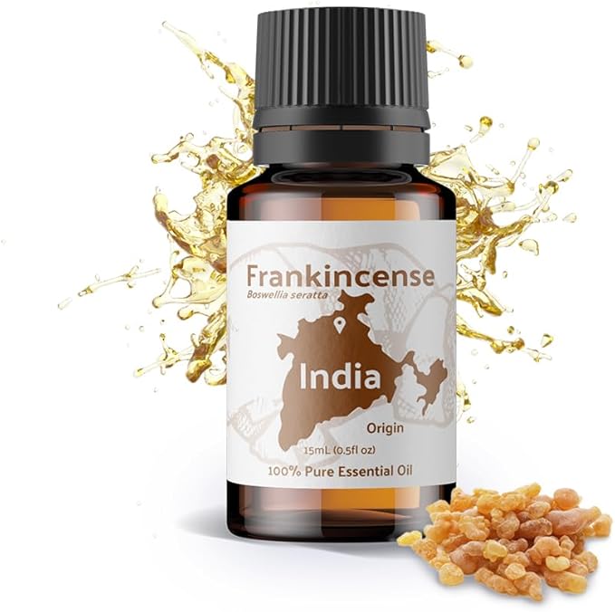 Frankincense Essential Oil - Direct from Madhya Pradesh, India - Pure Essential Oil for Diffusers and Aromatherapy | 100% Pure Therapeutic Grade Natural Aceite de Incienso (2lbs)