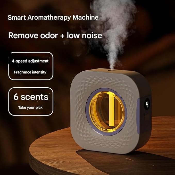 Petraero 500ml Essential Oil Diffuser & Humidifier for Large Room - Ultrasonic Aromatherapy Diffuser with Remote, 7 Color LED Lights, Auto Shut-Off, Whisper-Quiet for Home, Bedroom, Office