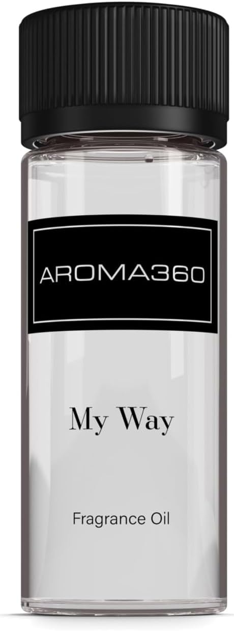 Aroma360 - My Way Fragrance Oil Blend - Hotel Inspired for Luxury Essential Oil Diffusers - Aromatherapy Scent Diffuser - Lush Sandalwood, Warm Cedar, and Delicate Florals - 50ML