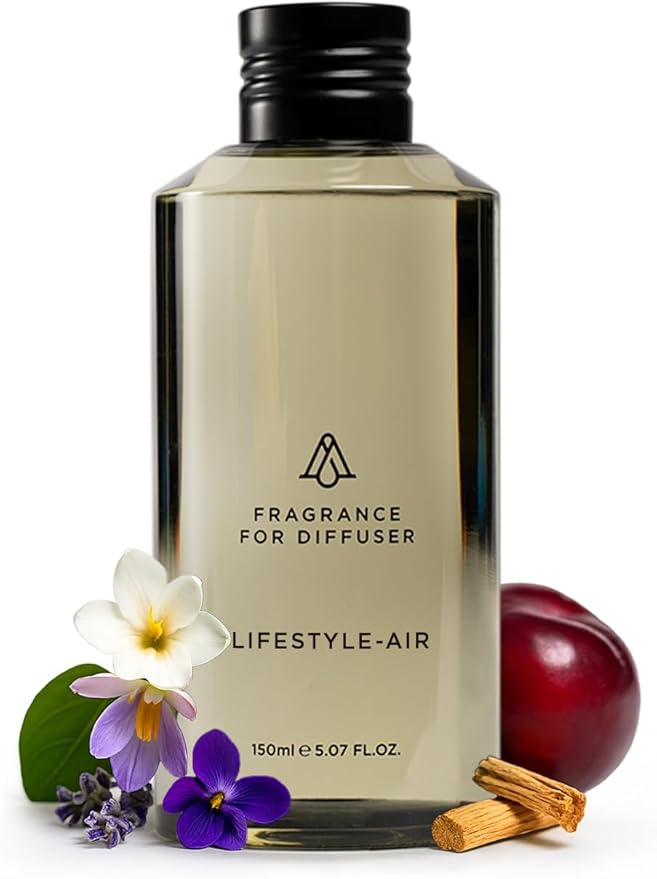 AromaPlan Hotel Scents Lifestyle Air 5 Fl Oz (148ml), Home Luxury Aroma & Hotel Fragrance Diffuser Oil- Hotel Diffuser Oil for Aromatherapy- USA Made, Bigger Bottle, Bolder Aroma & Longer Lasting