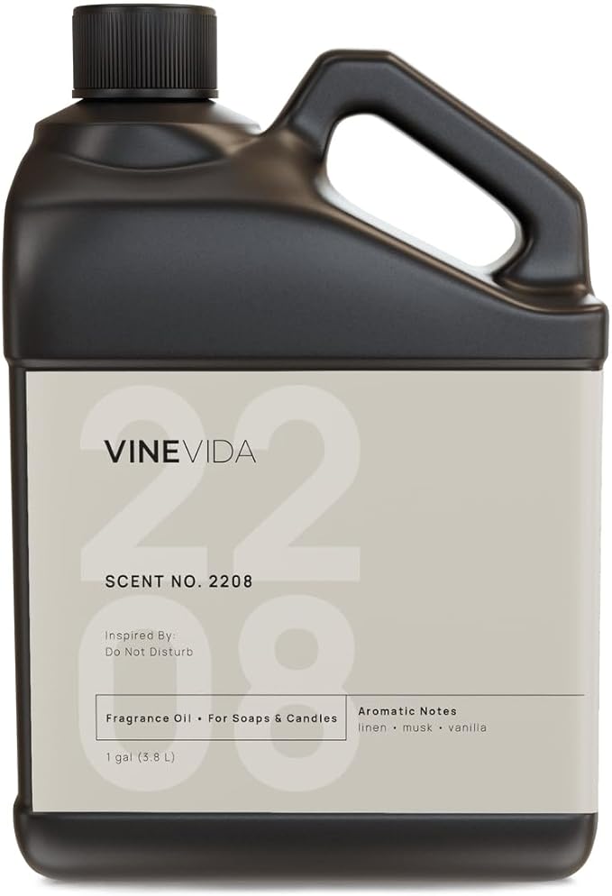 VINEVIDA 128oz Scent No.2208 Fragrance Oil - USA Candle Scents for Candle & Soap Making - Natural Fragrance Oil