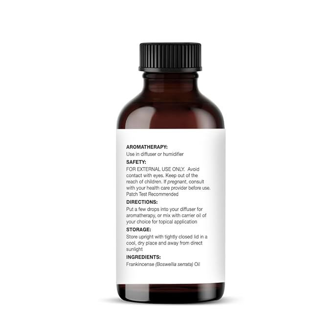 Majestic Pure Essential Oil with Glass Dropper - 100% Pure and Natural - Essential Oils for Diffuser, Aromatherapy, Soap and Candle Making, Frankincense Essential Oil, Frankincense Oil, 1 Fl Oz