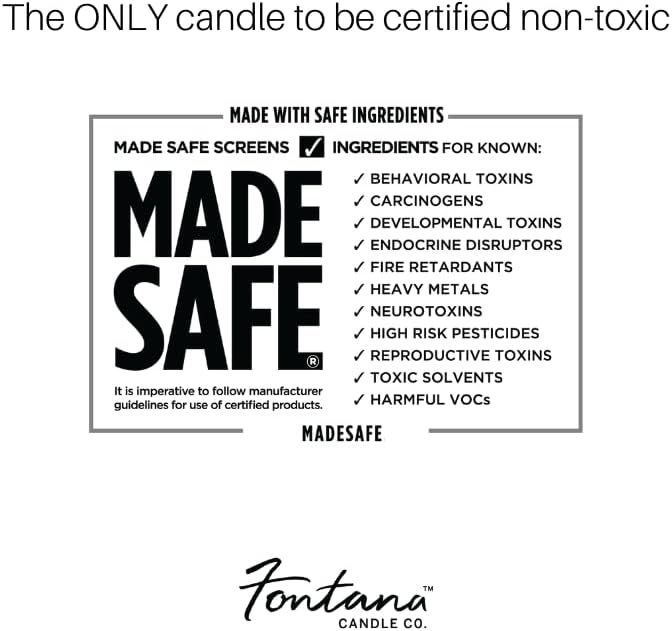 Fontana Candle Co. Celebration Collection, Happy Birthday – 9oz Scented Candle with Beeswax, Coconut Oil & Pure Essential Oils – Wood Wick, Clean Burn – Non-Toxic Candles for Home & Room Décor