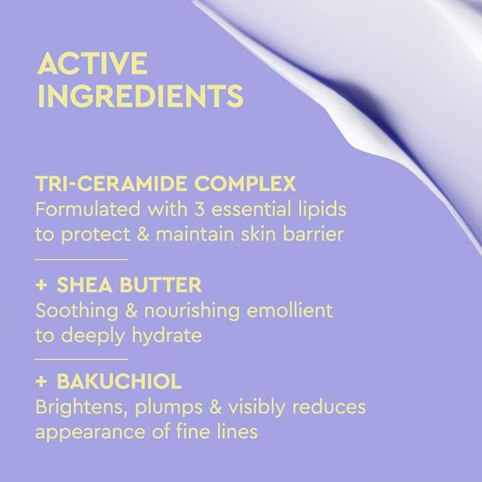 BYOMA Moisturizing Rich Cream-Barrier Repair Cream Face Lotion with Bakuchiol & Shea Extract-Ceramide Face-Moisturizer for Dry Skin-Anti Wrinkle, Alcohol Free Face-Moisturizer-1.69 fl.oz,(Pack of 2)