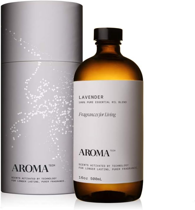 AromaTech Lavender for Aroma Oil Scent Diffusers - 500 Milliliter