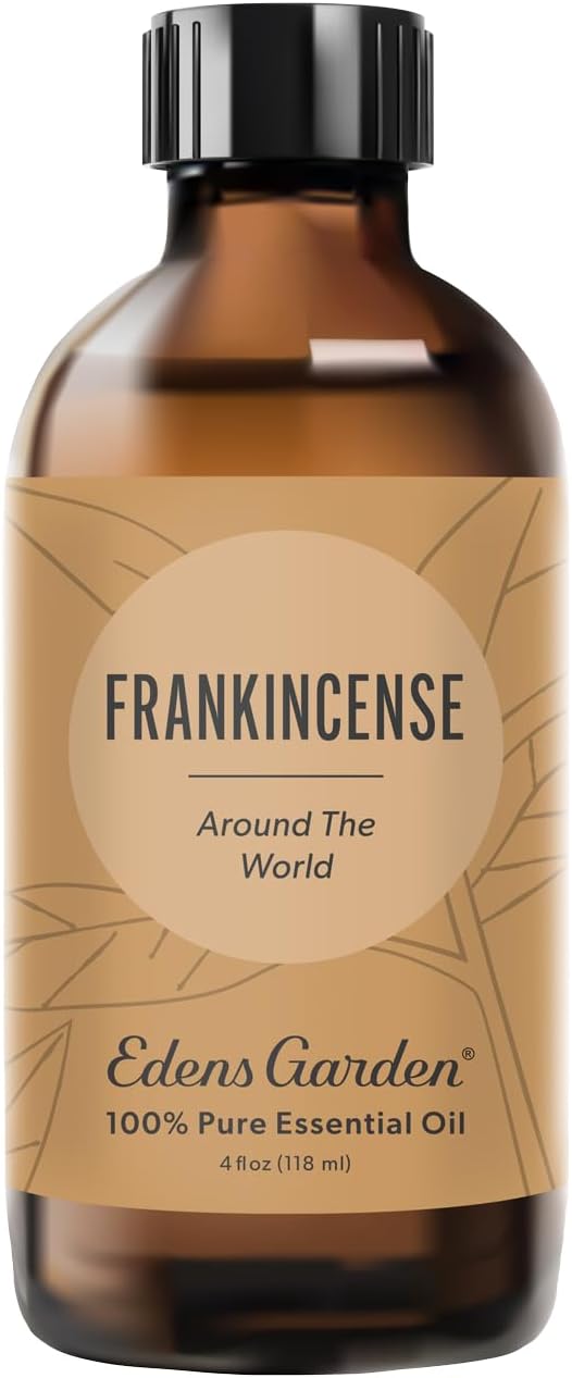 Edens Garden Frankincense Around The World Essential Oil- 100% Pure Premium Grade, Undiluted, Natural, Therapeutic, Aromatherapy, The Best for Diffuser, Skin, Face, Hair 118 ml (4 fl oz)