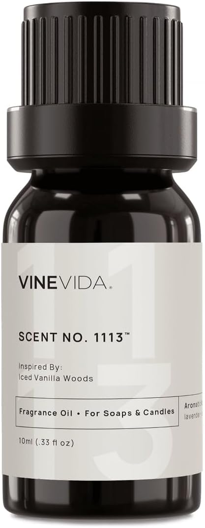 VINEVIDA [0.33oz] Scent No.1113 Inspired by Bath & Body Works Fragrance Oil for Candle Making and Soap Making - Premium Candle Scents for Soy Candles