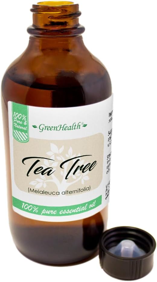 Tea Tree Essential Oil – 4 fl oz – 100% Pure & Undiluted – Natural Aromatherapy & DIY Use – GreenHealth
