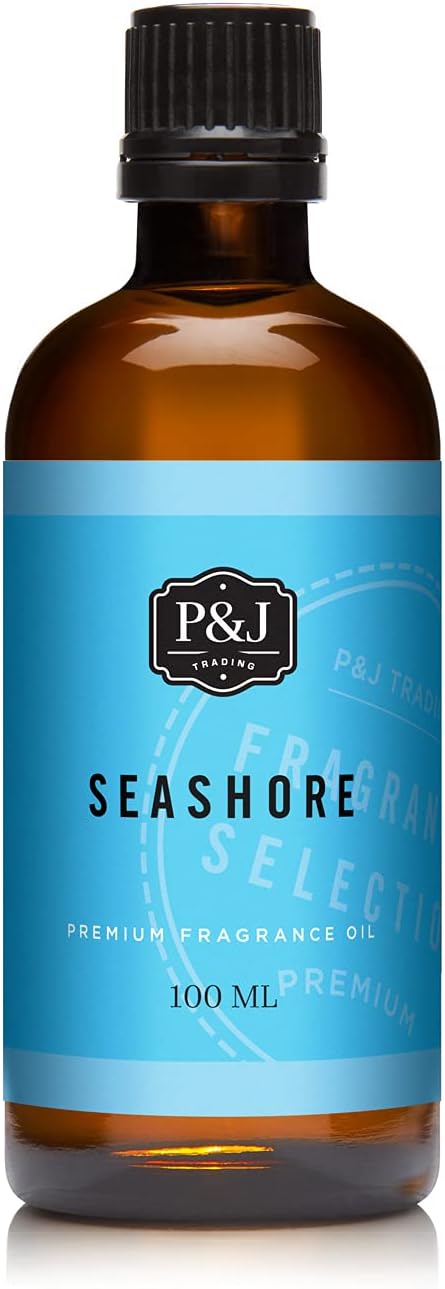 P&J Trading - Seashore Scented Oil 100ml - Fragrance Oil for Candle Making, Soap Making, Diffuser Oil