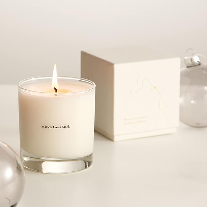 Maison Louis Marie - Le Refuge d'Ernest Soy Wax Candle | Luxury Fragrances for a Modern World (8.5 oz | 240 g)
