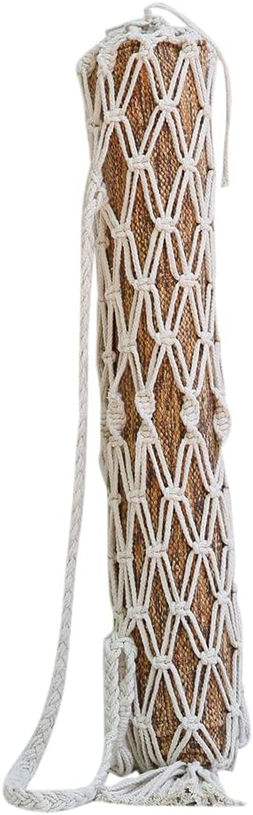 laddawan Macrame Yoga Mat Carrier Bag, Suitable for most Yoga Mats