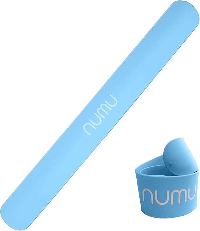 Numu Yoga Mat Strap Slap Band - Easy Snap On to Keep Exercise Mat Tightly Rolled and Secured for Yoga Mat Storage and Travel