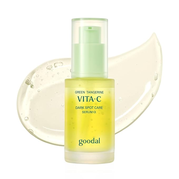 GOODAL Green Tangerine Vitamin C Serum [Advanced Ver.] – Brightening Serum with 5% Niacinamide & Exosome Technology | Fades Dark Spots, Evens Tone & Revives Radiance | Korean Skincare 1.01oz / 30ml
