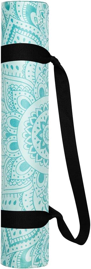 YOGA DESIGN LAB | The Combo Yoga Mat | 2-in-1 Mat+Towel | Eco Luxury | Ideal for Hot Yoga, Power, Bikram, Ashtanga, Sweat | Studio Quality | Includes Carrying Strap!