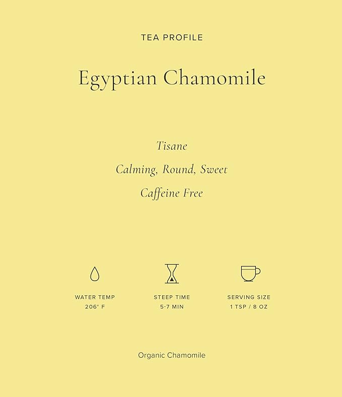 Art of Tea | Egyptian Chamomile Herbal Tisane Tea | 4oz Refill Bag