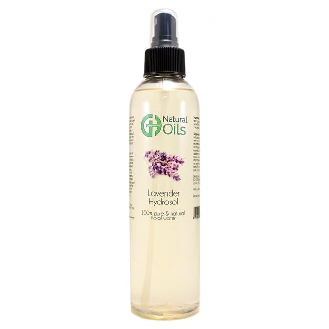 GreenHealth Lavender Hydrosol (Floral Water) - 8 fl oz Plastic Jug w/Cap - 100% Pure (NOT Oil)
