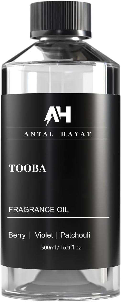 Hotel Scents Tooba Diffuser Oil 500ml - Inspired by La Vie Est Belle Perfume - Hotel Scent for Home - Berry, Patchouli & Violet - Luxury Aromatherapy Oil for Ultrasonic & Waterless Diffusers