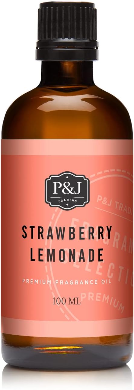 P&J Trading - Strawberry Lemonade Scented Oil 100ml - Fragrance Oil for Candle Making, Soap Making, Diffuser Oil