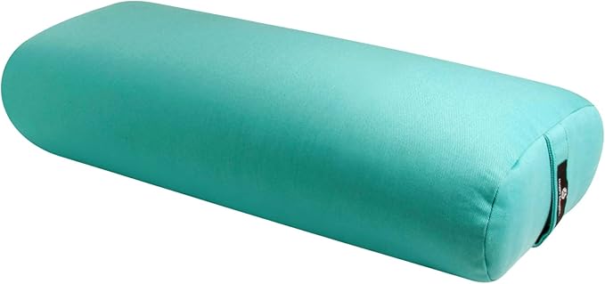 Hugger Mugger Standard Yoga Bolster - Firm, Supportive, Handmade, Durable