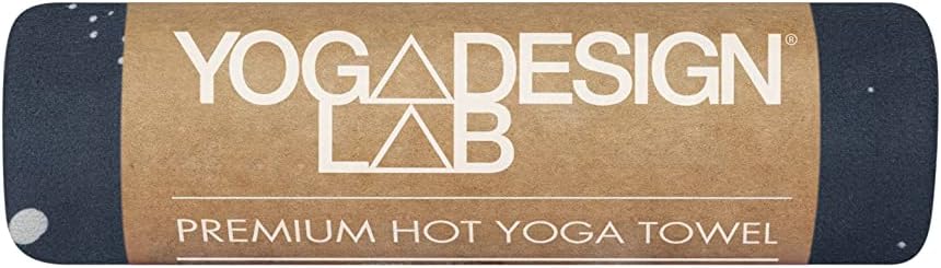 yogadesignlab | The HOT Yoga Towel | Premium Non Slip Colorful Towel | Designed in Bali | Eco Printed + Quick Dry + Mat Sized | Ideal for Hot Yoga, Bikram, Ashtanga, Sport, Travel! (Celestial)