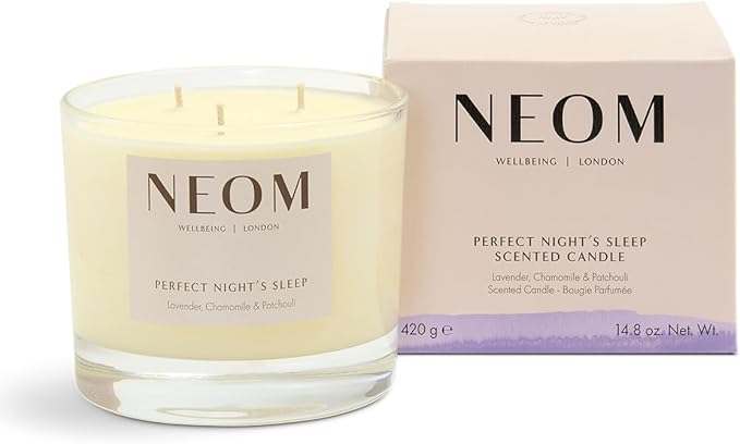 NEOM- Lavender, Chamomile & Patchoui Candle (3 Wick)