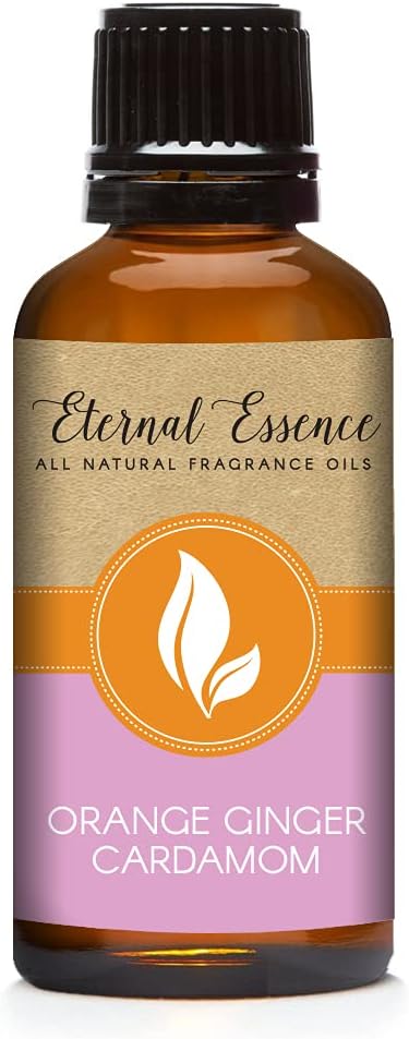 Eternal Essence Oils Orange Ginger Cardamom 30ml All Natural Fragrance Oil - for Candle, Soap Making, Aromatherapy, Diffusers, Home Care, & Humidifiers
