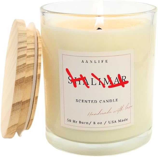 Luxury Scented Candle Inspired by Iconic French Perfume, 50 Hr Burn, Signature Edition,10 oz, Gift for Women, Premium American Organic Wax, USA