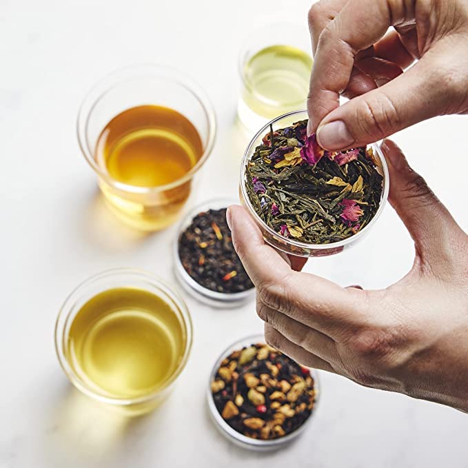 Palais des Thés - Hammam Green Tea, Rose & Red Berries - Premium Tea Bags, Serves 20 Cups